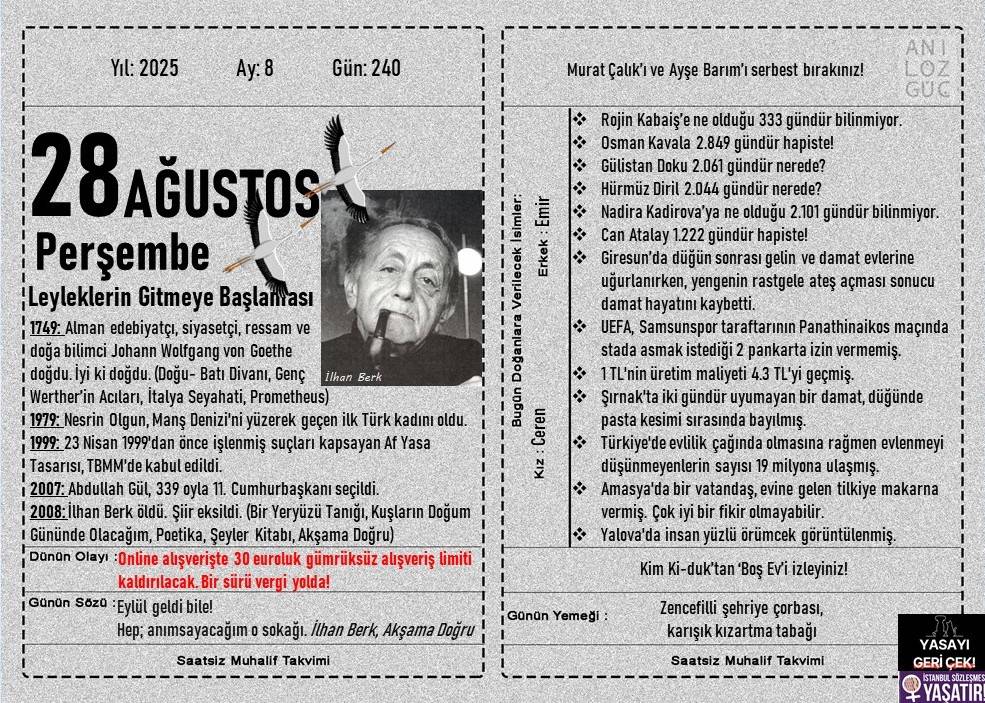 Leyleklerin Gitmeye Başlaması 1